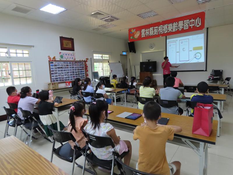 這次親子課程中玩了Sphero mini智能球