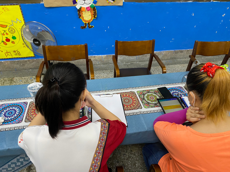 快樂學習的學員們絞盡腦汁準備主題