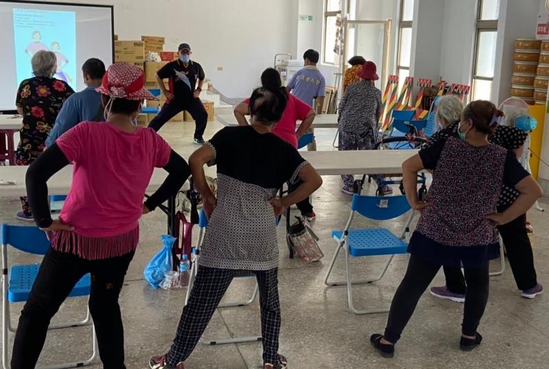 體適能動作的運用，在每個動作之下，有一定的規律