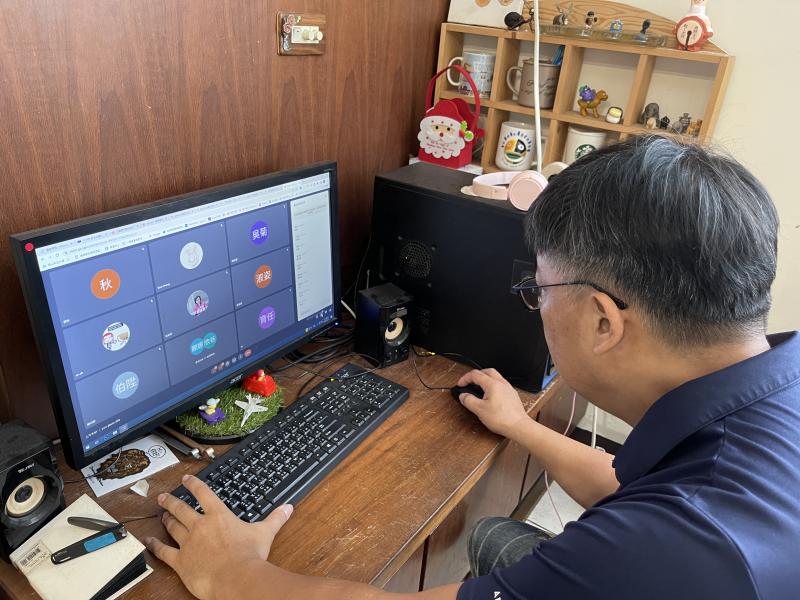 學員上課練習情形