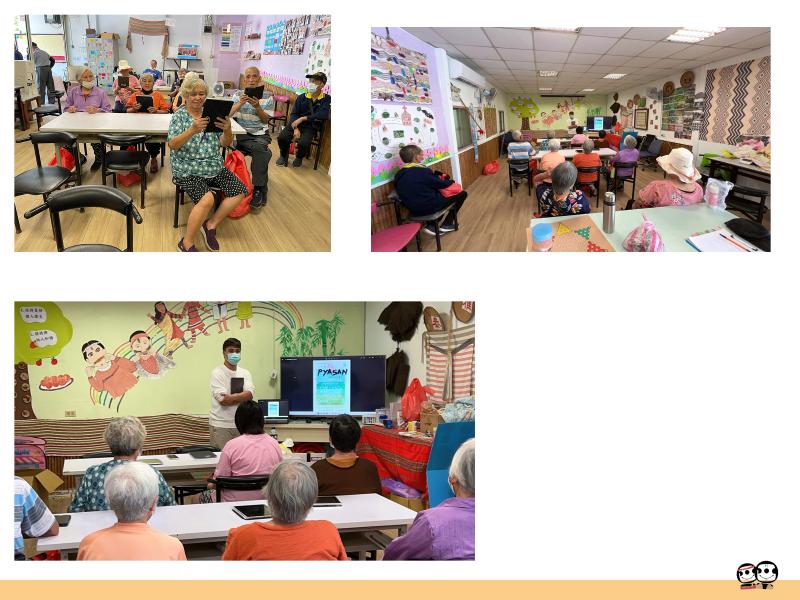 學員們同步操作編輯程式