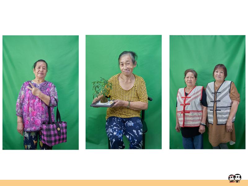 學員們參與棚拍過程2