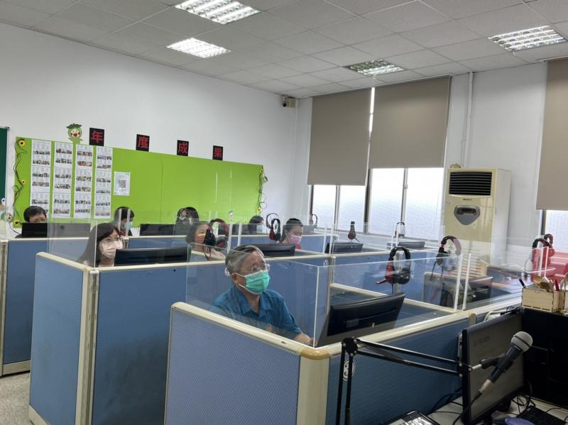 學員上課練習情形