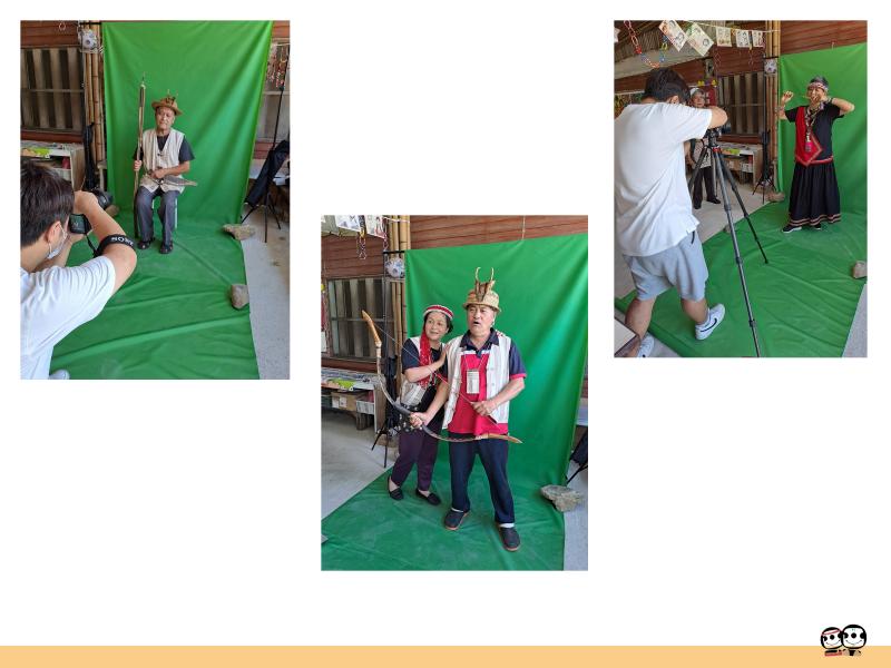 學員們參與棚拍過程