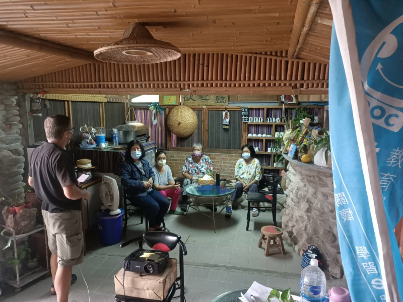 在部落上課的氣氛真的很愉快，學員們也學習到了好玩且實用的