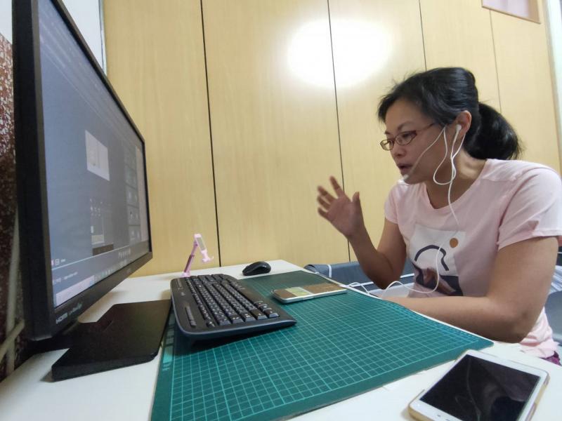 授課講師端的照片記錄