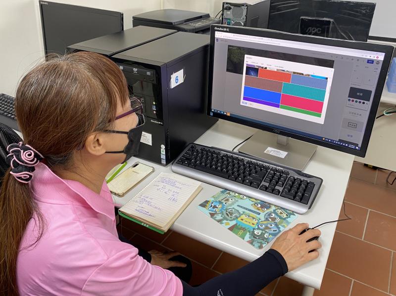 實際操作－製作在網站內擔任重要角色的「主視覺」。