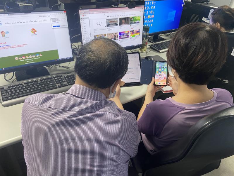 學員分享學習資訊