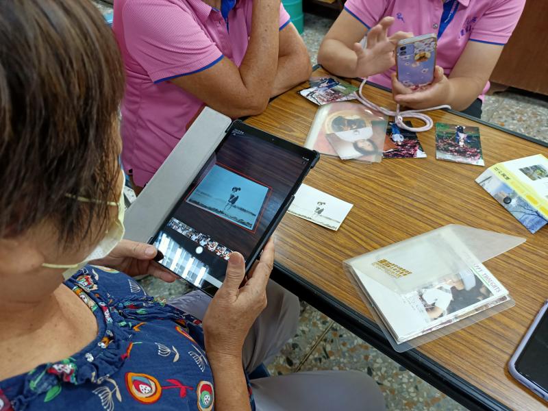 李碧緞學員拍攝老照片