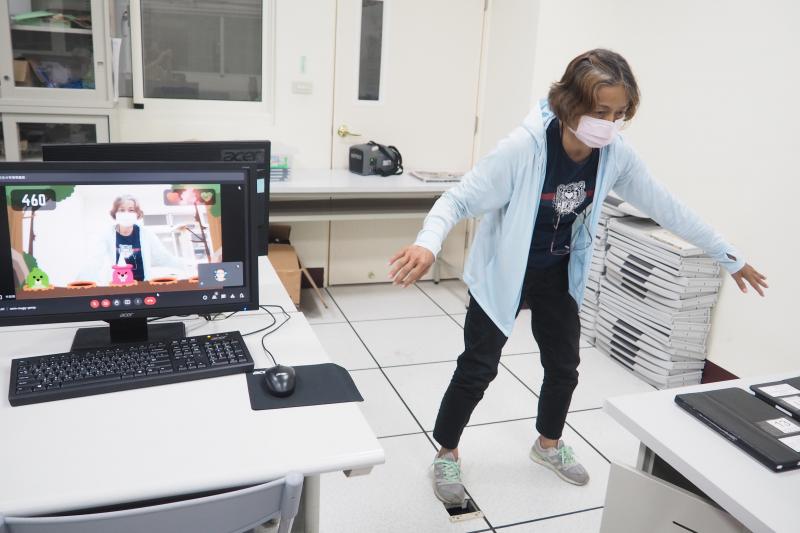 學員實際體驗健身APP軟體運動遊戲