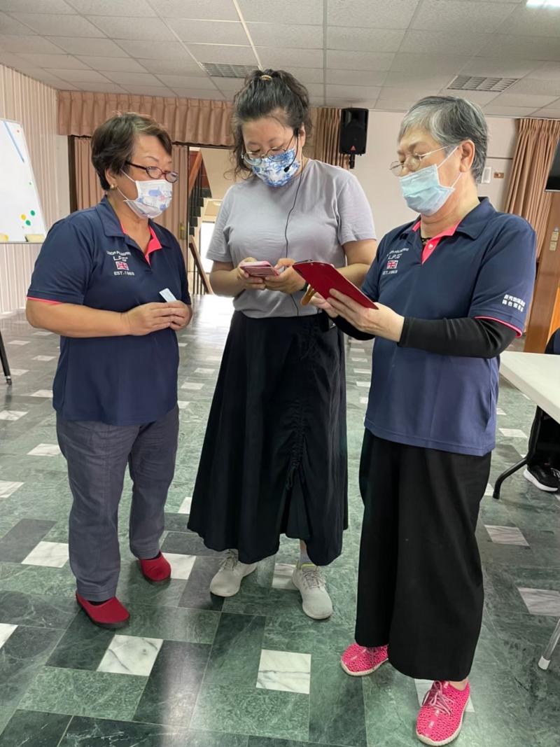 講師與學員互動