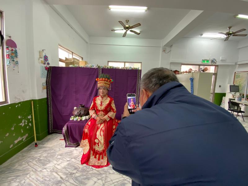 學員學習拍攝人像