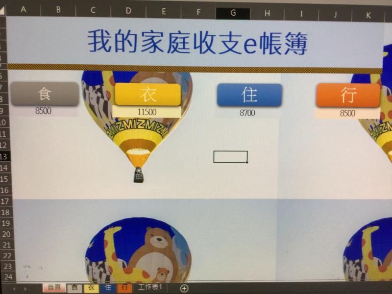 質之學員e化設計之首頁畫面展示作品2