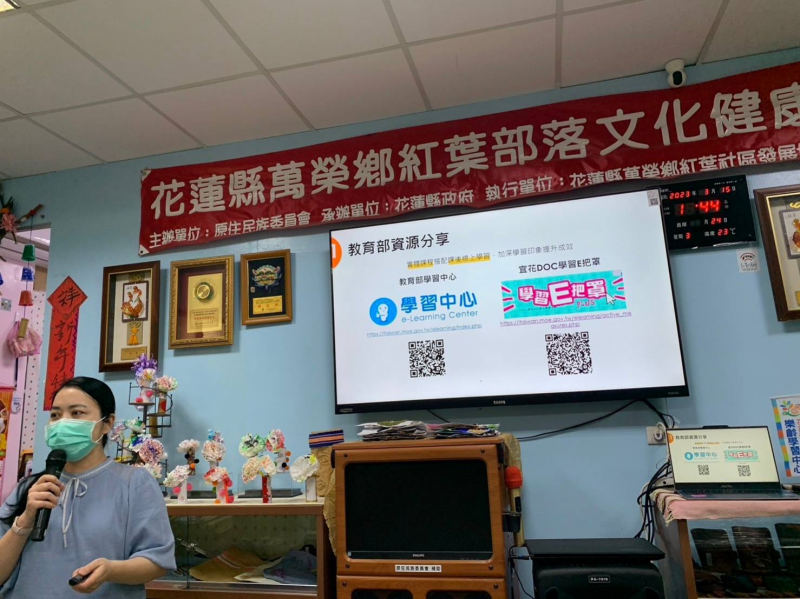 講師授課中,學員受益良多