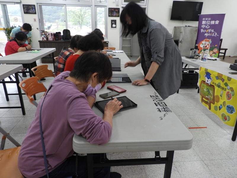 大家都很滿意自己的圖案