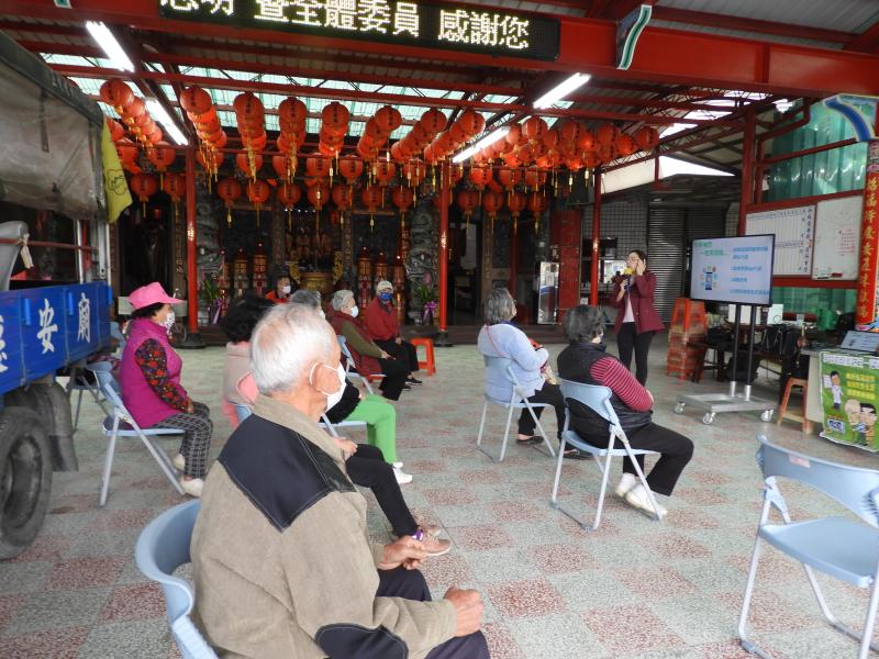 長輩希望今天的課程回去能讓子女看到，來關心長輩的健康