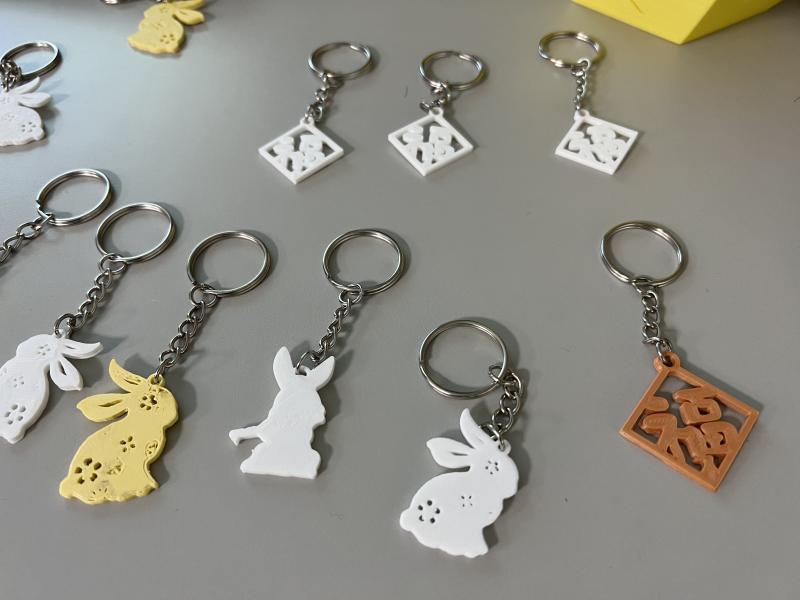 學員3D列印小物成果1