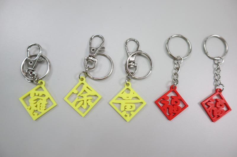 學員3D列印小物成果2