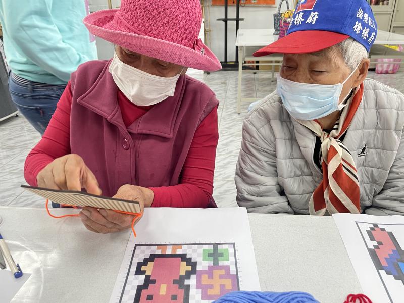 利用繪製的圖片來編織可愛的作品