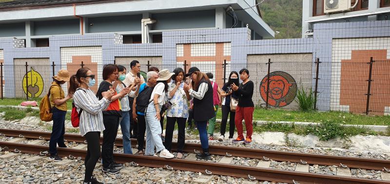 到車埕火車站拍攝並做成品照片檢視及改進.