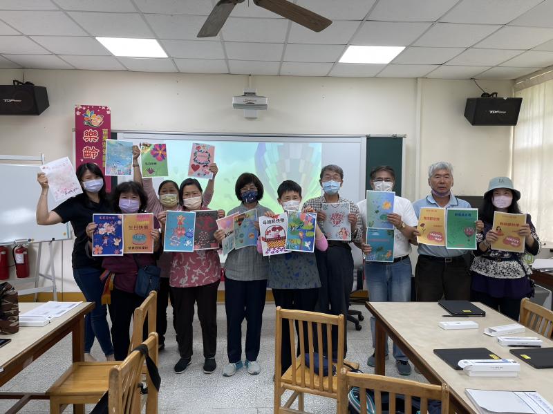 大家完成輸出屬於自己的海報作品