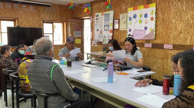 接下來，分配角色讓學員們演練配音囉！