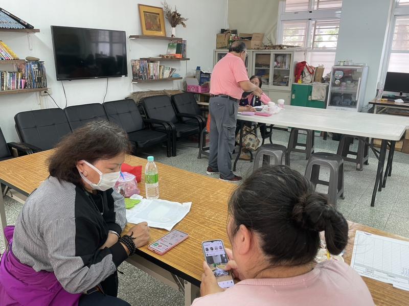 學員之間分享心得