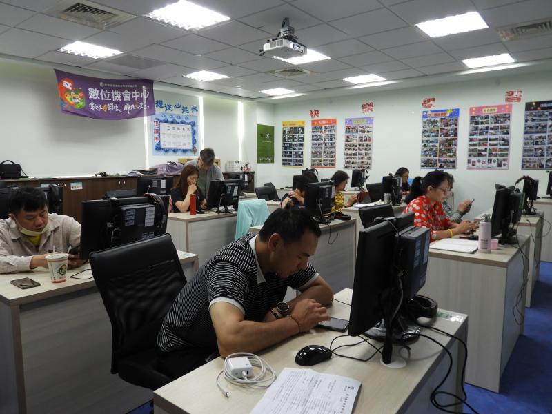 學員很其待這一堂課程