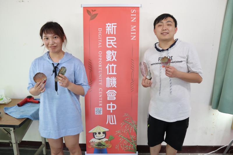 手作工藝課程成果合影