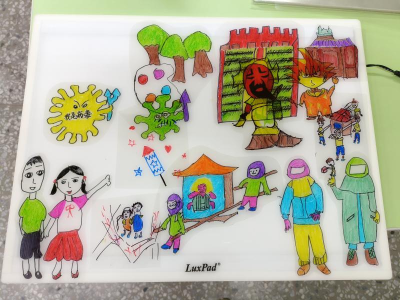 手繪逐格動畫拍攝素材