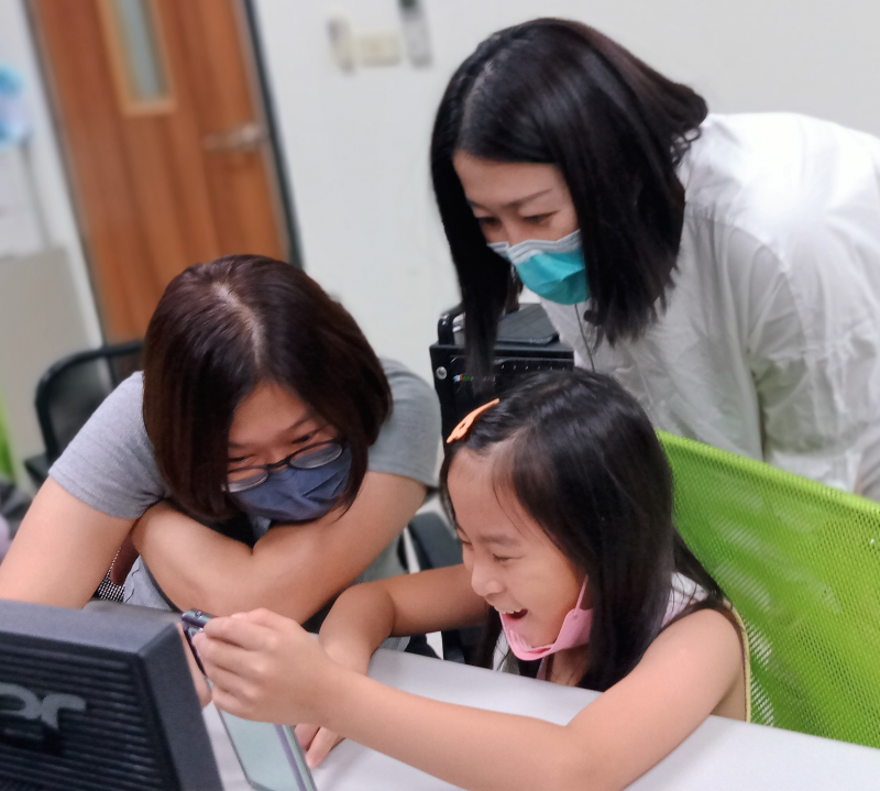 親子相約一起開心討論