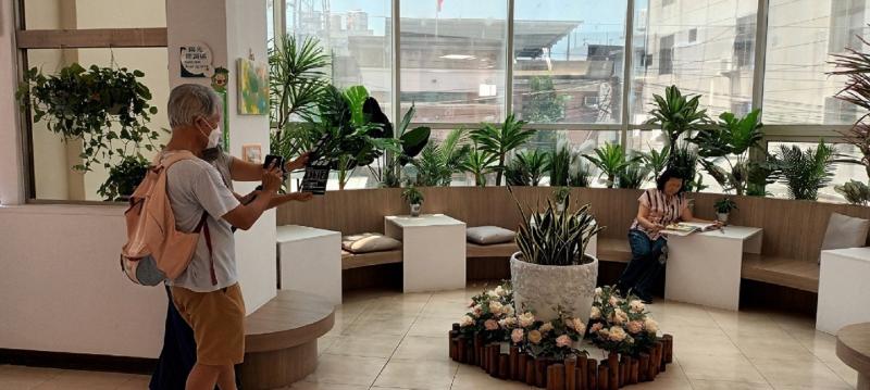 學員們自行收集素材