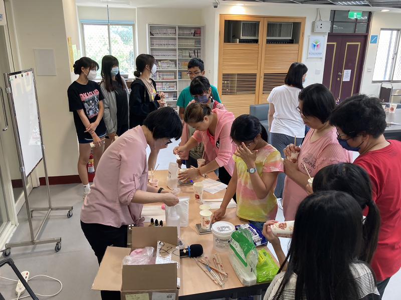 學員實際操作過程