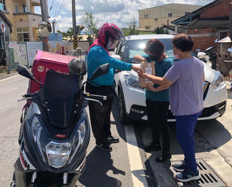 學員成功使用美食外送app點餐