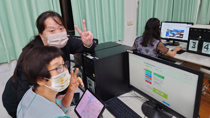 開心學習的學員