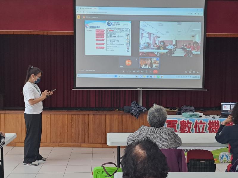 課程中也安排藥師諮詢