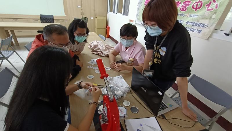 QRcode條碼製作成胸章