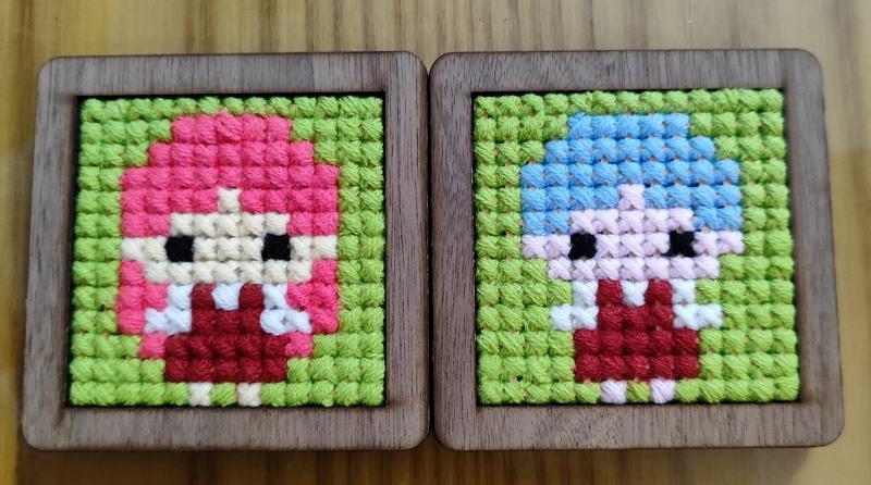 學員作品分享-雙子星娃娃