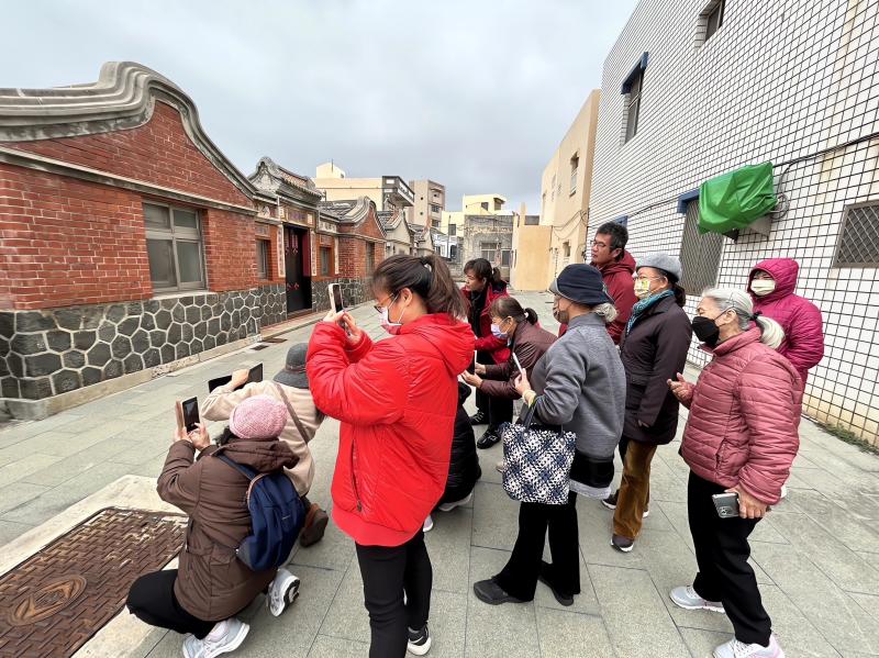 走讀參觀蔡廷蘭進士居住所在地，示範拍照角度，講解進士第特色!