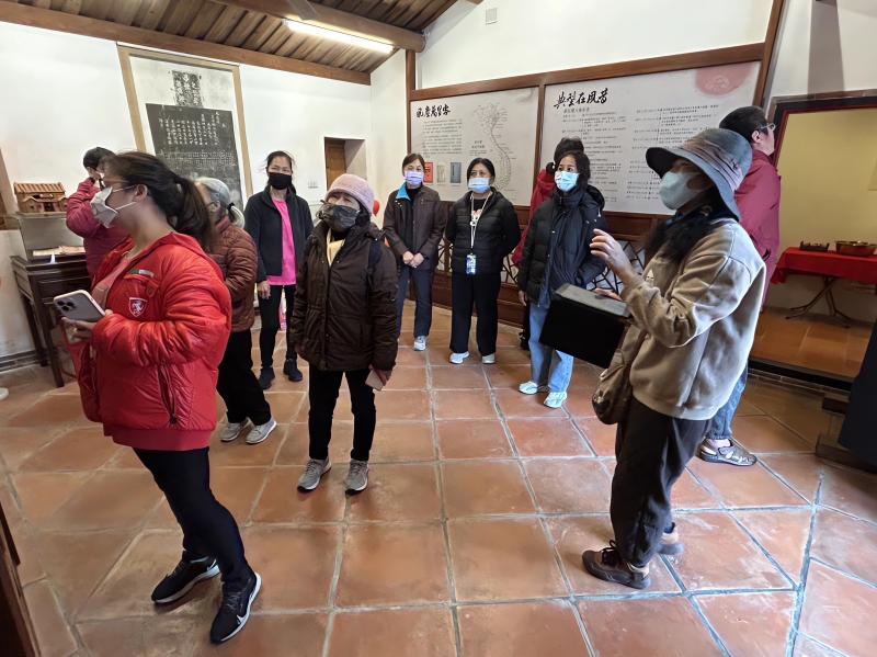 走讀參觀蔡廷蘭進士居住所在地為縣定古蹟，介紹講解進士第特色!