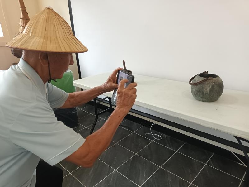 曾理事長以90高齡帶頭學習，令人感動