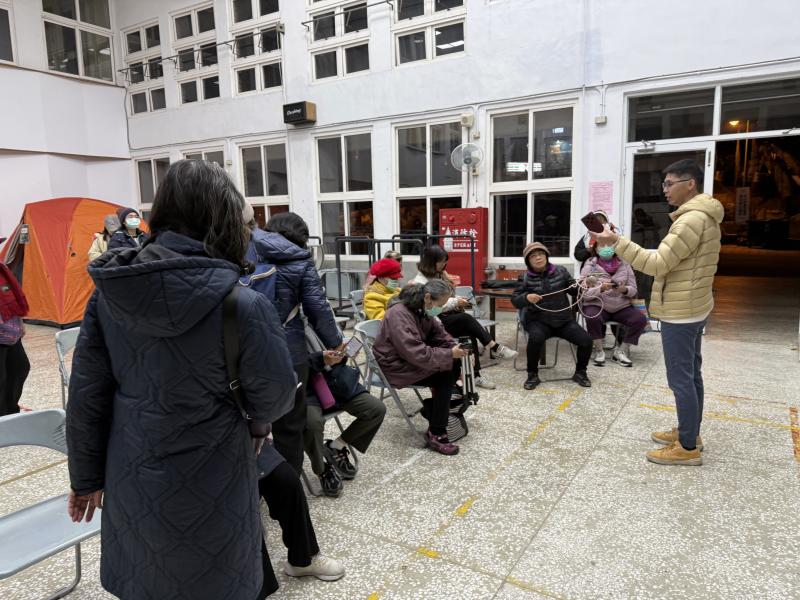 講師在最後利用半小時的時間，教大家剪輯修圖