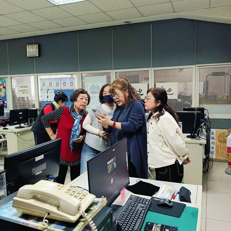 大家都很勇於提問，把認真學習發揮淋漓盡致