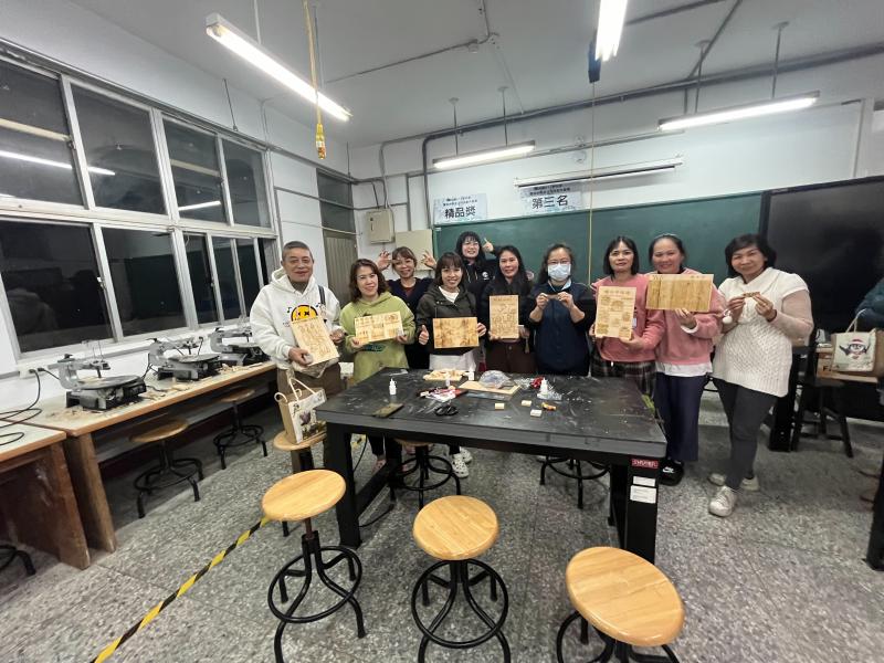 學員完成漂亮的作品~可以帶回家跟其他夥伴分享.