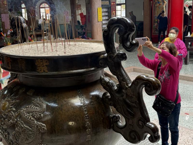 學員自行取景拍攝漂亮的照片