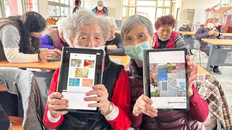 跟好姊妹一起學習拍照，第一次使用覺得很新鮮