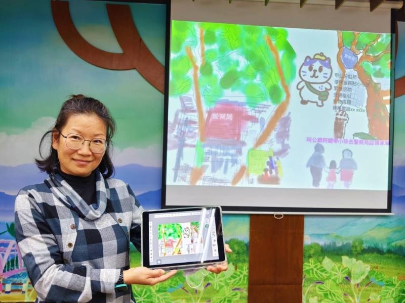 哇~看來甲仙的學員都是繪畫高手呢!