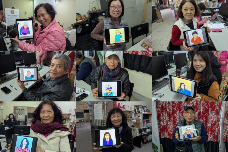 大家心滿意足的成果照片