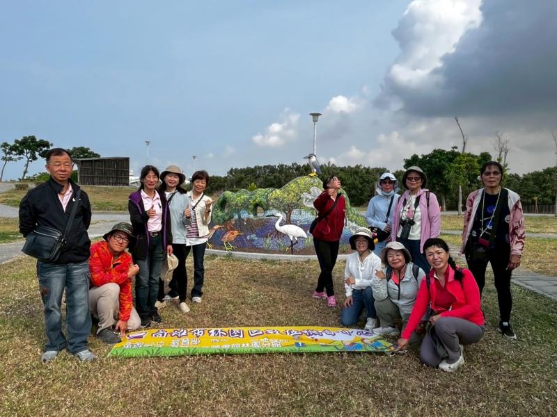 空拍課程在林園濕地公園展開!