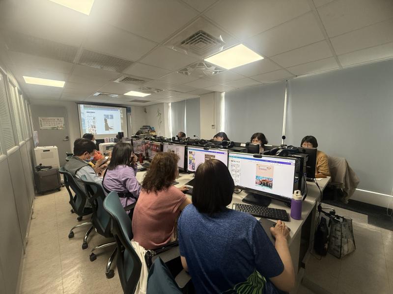 今天課程報名相當踴躍,大家都期待下次小賢老師再開課!